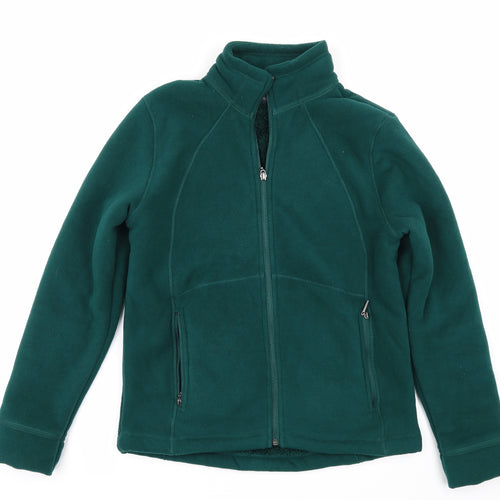 Marks and Spencer Womens Green  Fleece Jacket  Size 10