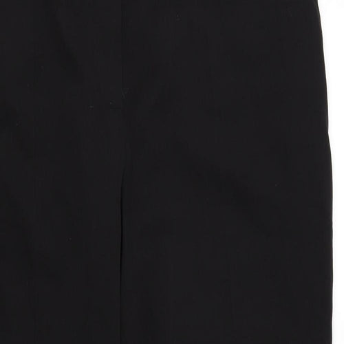Artigiano Womens Black  Rayon Trousers  Size 18 L29 in