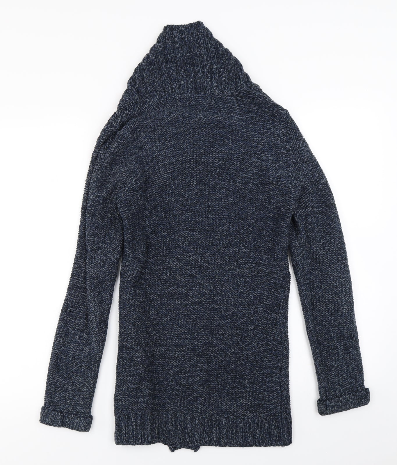 F&F Womens Blue  Knit Cardigan Jumper Size 8