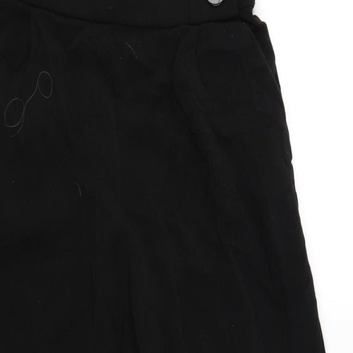 Zara Womens Black  Rayon Bloomer Trousers Size S L24 in