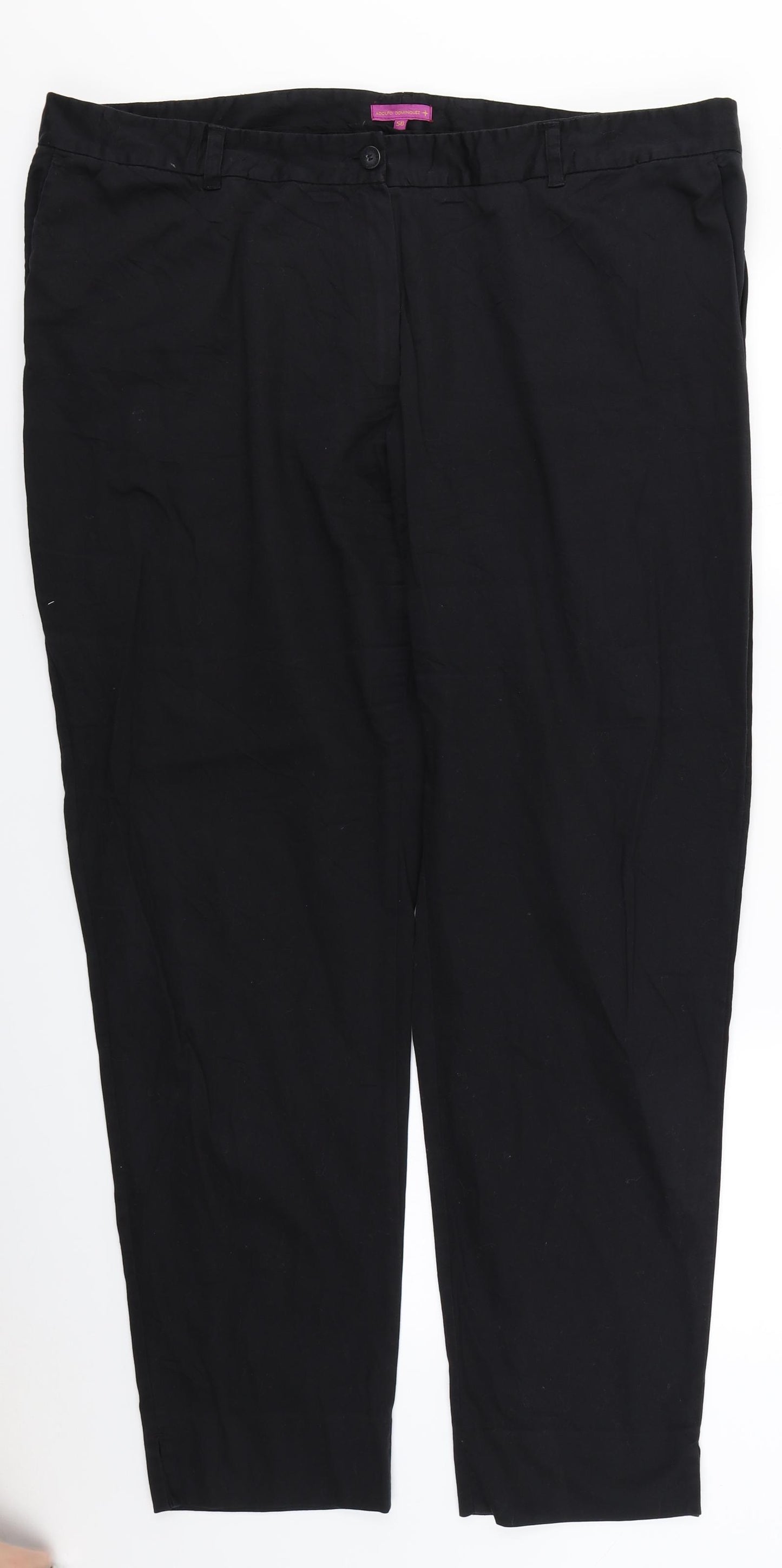 Adolfo Dominguez Womens Black   Trousers  Size 26 L32 in