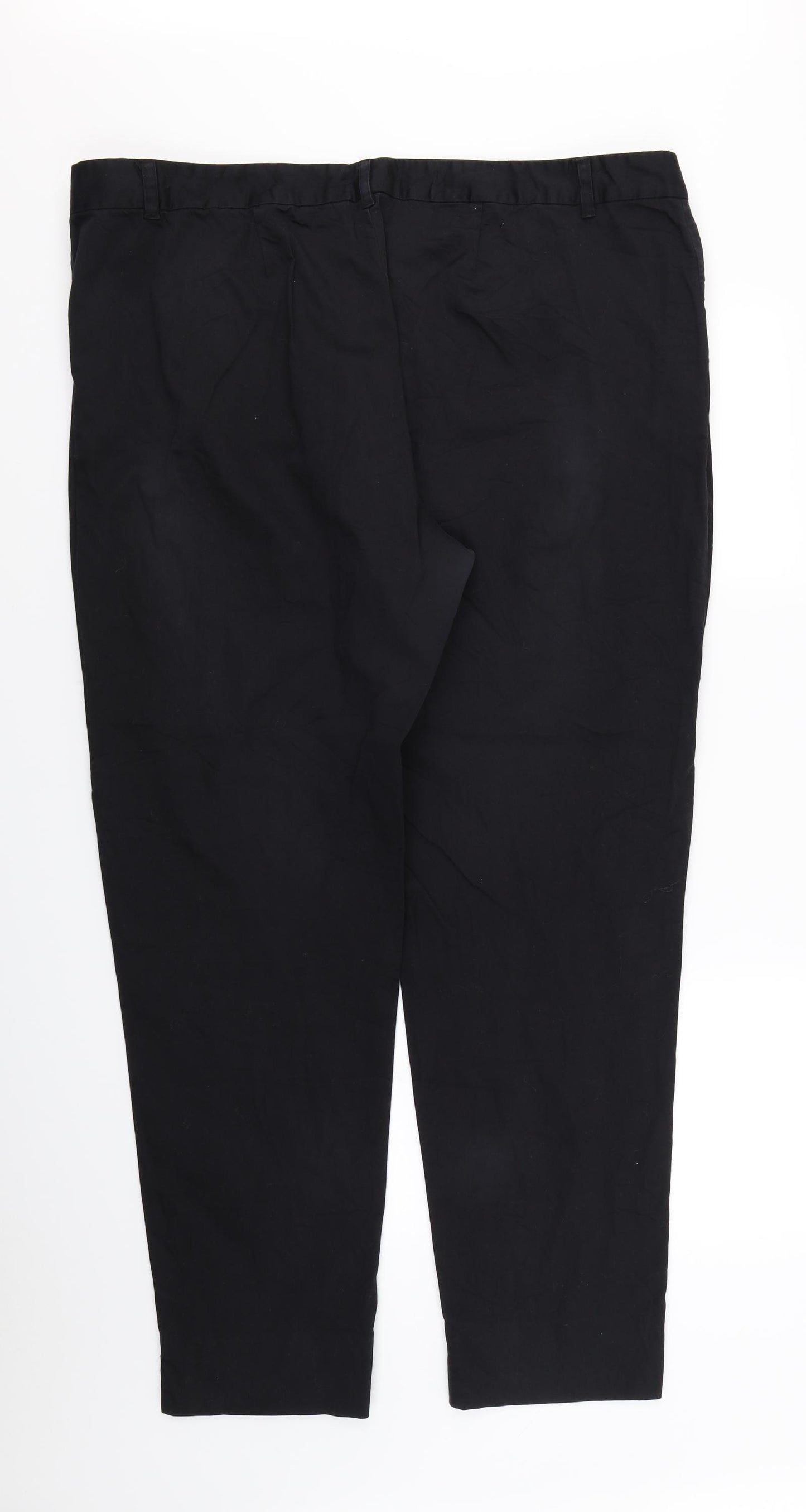 Adolfo Dominguez Womens Black   Trousers  Size 26 L32 in
