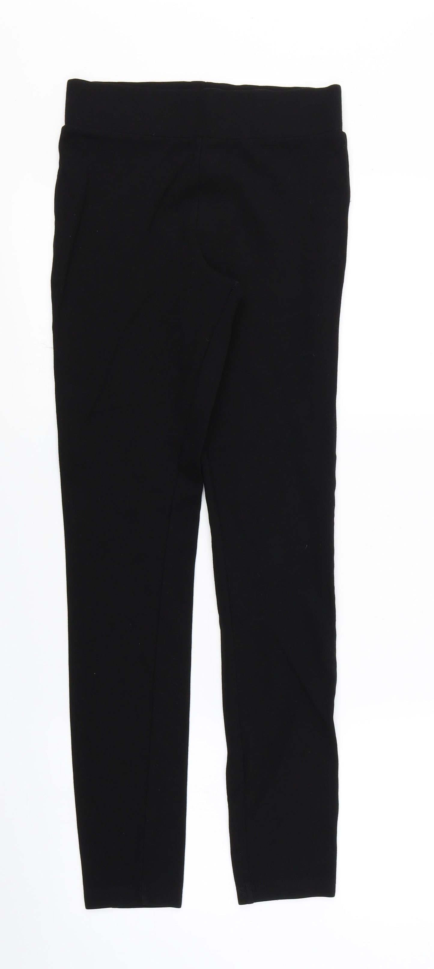 NEXT Womens Black  Jersey Carrot Leggings Size 10 L30 in - Extra Long Leg