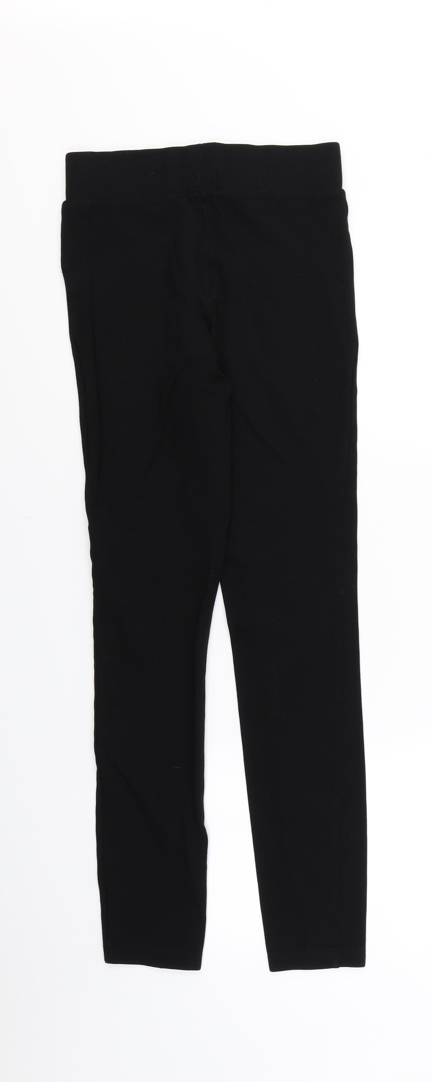 NEXT Womens Black  Jersey Carrot Leggings Size 10 L30 in - Extra Long Leg