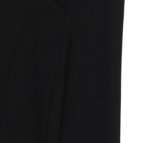 NEXT Womens Black  Jersey Carrot Leggings Size 10 L30 in - Extra Long Leg