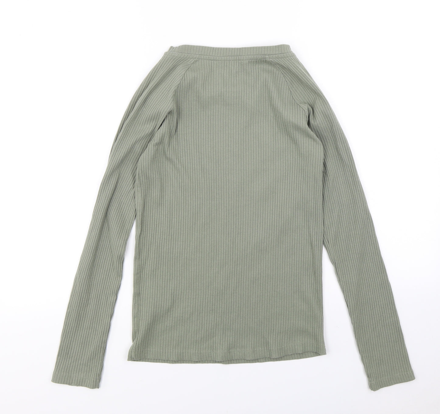 Brave Soul Womens Green  Knit Pullover Jumper Size M