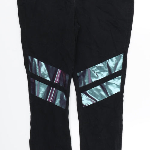 NEXT Womens Black  Denim Skinny Jeans Size 10 L27 in