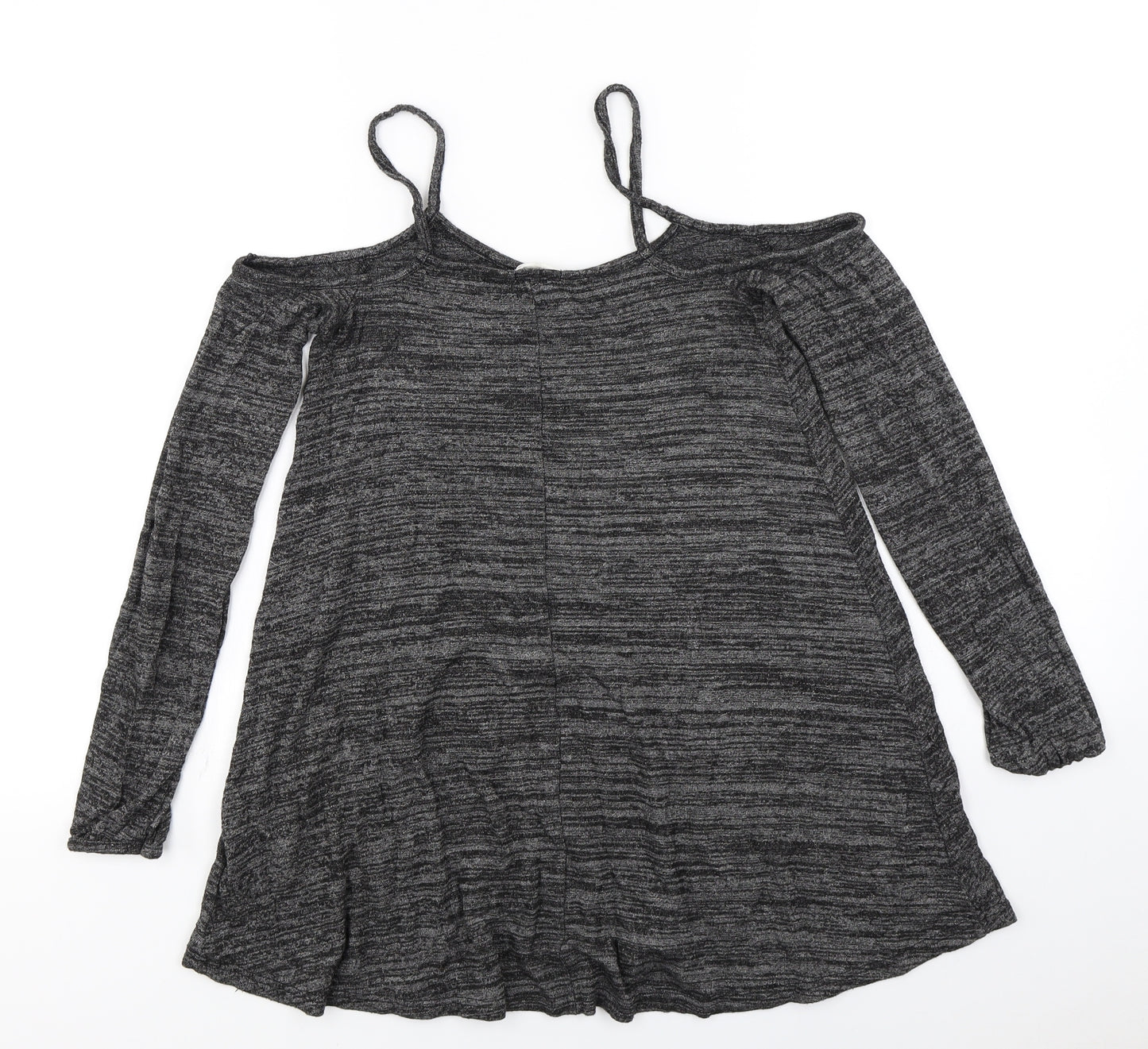 River Island Womens Grey  Knit Pullover Jumper Size 8