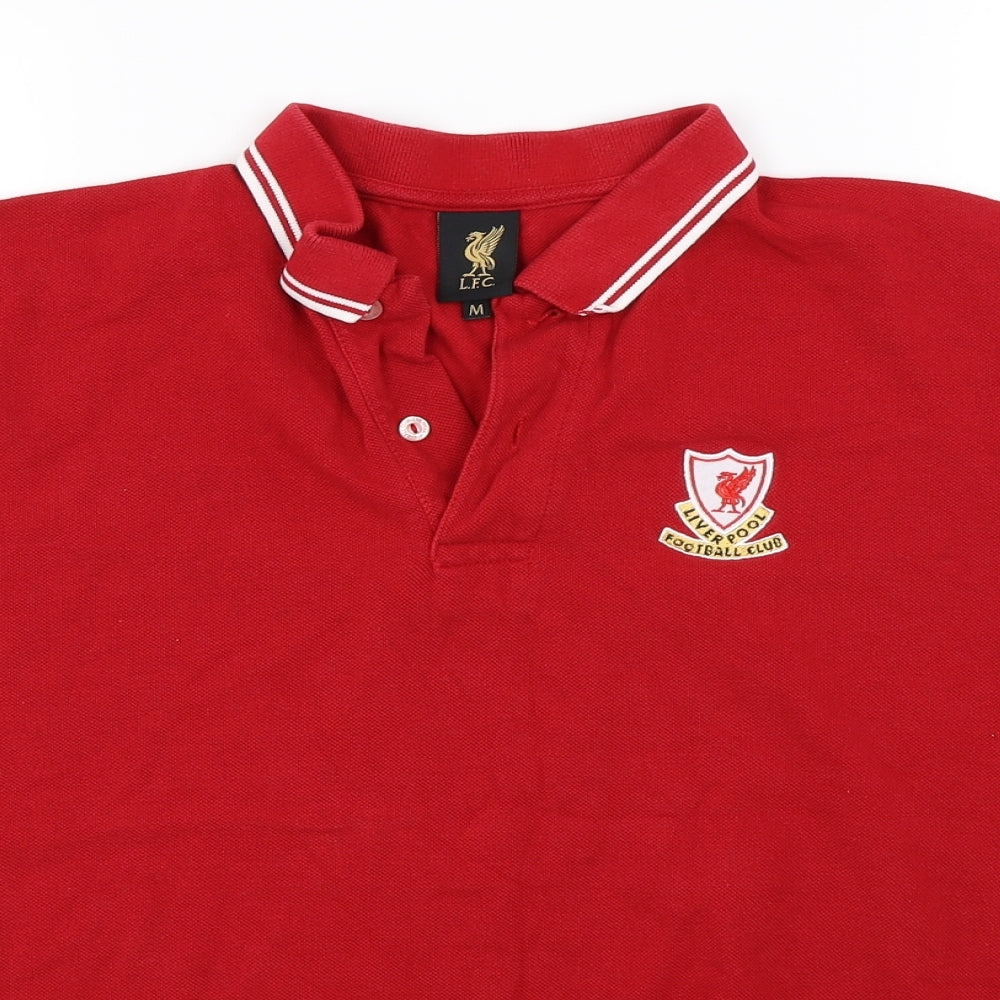 Liverpool FC Mens Red    Polo Size M