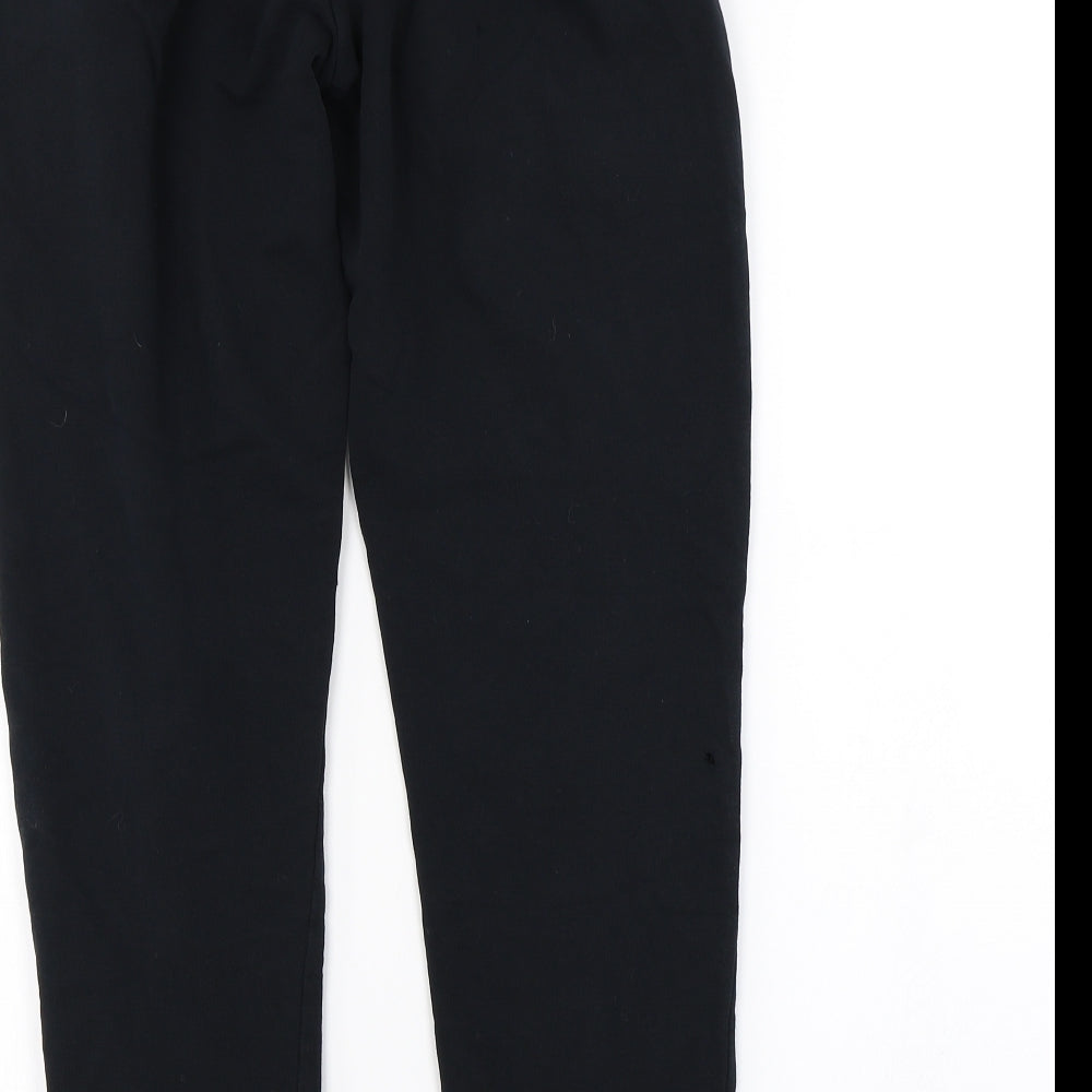 NEXT Boys Black  Jersey Jogger Trousers Size 12 Years
