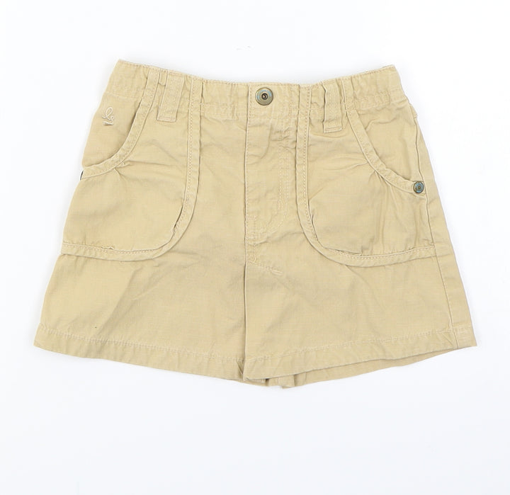 H&M Girls Brown Denim A-Line Skirt Size 18-24 Months