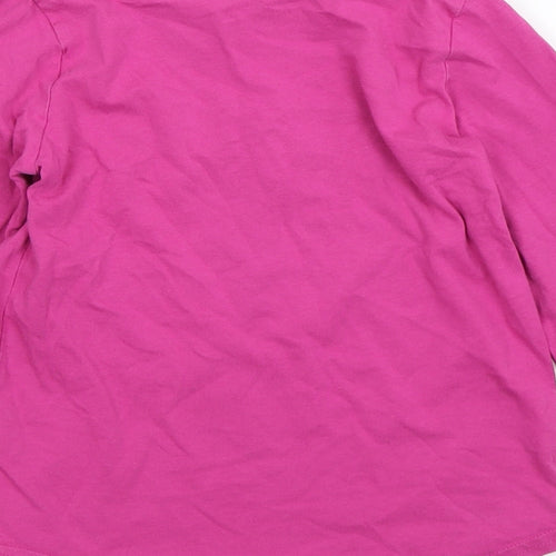 Nutmeg Girls Pink  Jersey Basic T-Shirt Size 7-8 Years  - Unicorn