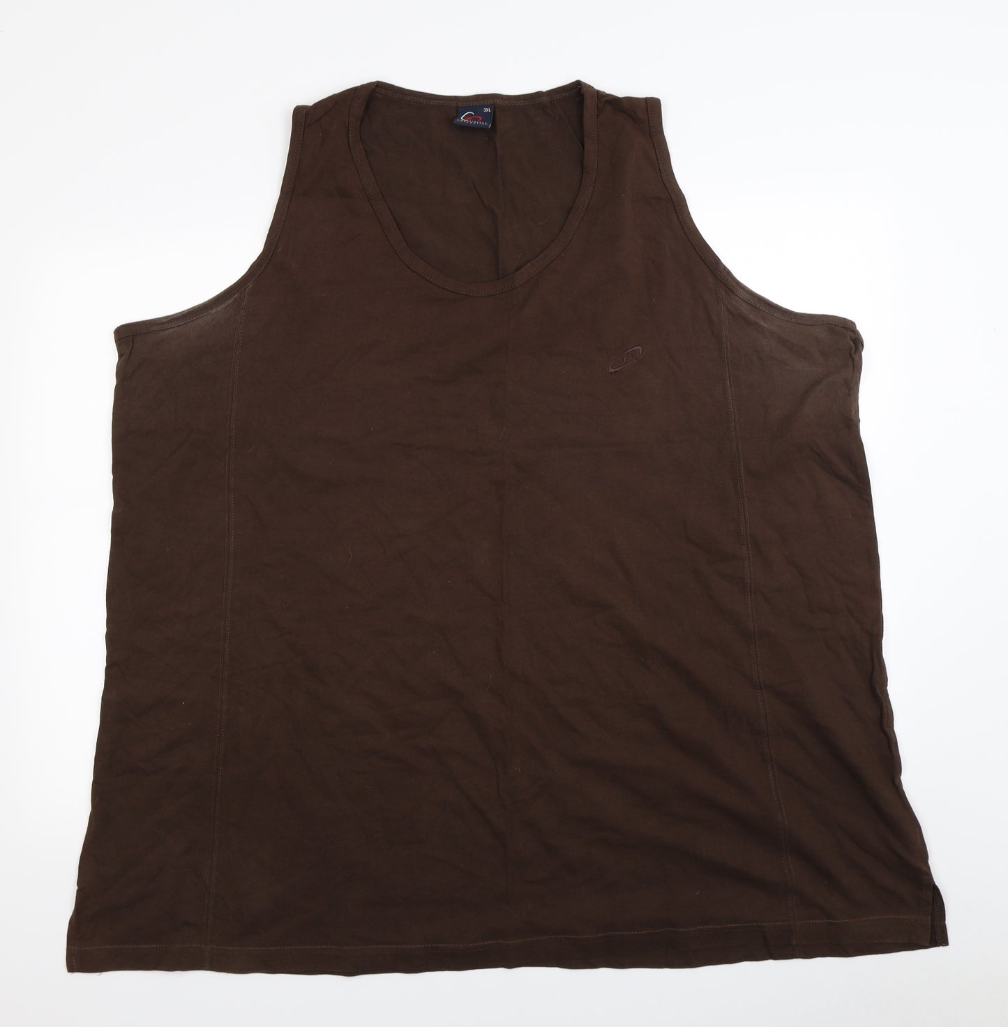 Perfect Collection Mens Brown  Jersey  T-Shirt Size 3XL