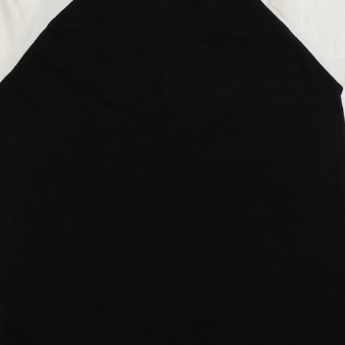 Boohoo Mens Black  Jersey  T-Shirt Size M