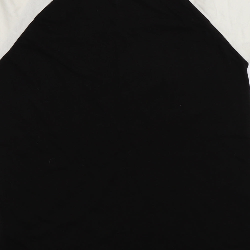 Boohoo Mens Black  Jersey  T-Shirt Size M