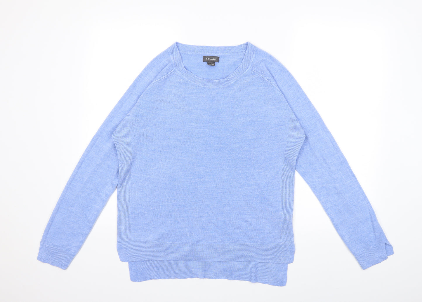 Primark Womens Blue  Knit Pullover Jumper Size 14