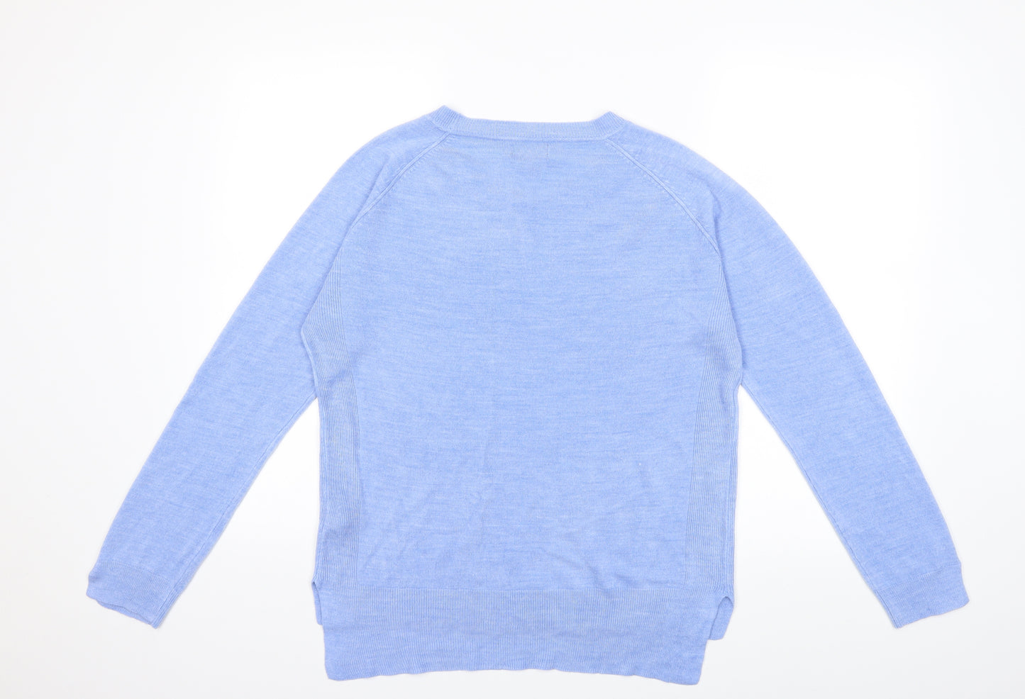 Primark Womens Blue  Knit Pullover Jumper Size 14