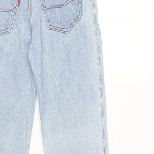 ahdeny Womens Blue  Denim Mom Jeans Size 28 in L29 in