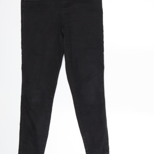 New Look Womens Black  Denim Jegging Jeans Size 10 L28 in
