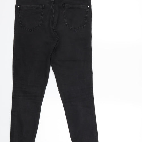 New Look Womens Black  Denim Jegging Jeans Size 10 L28 in
