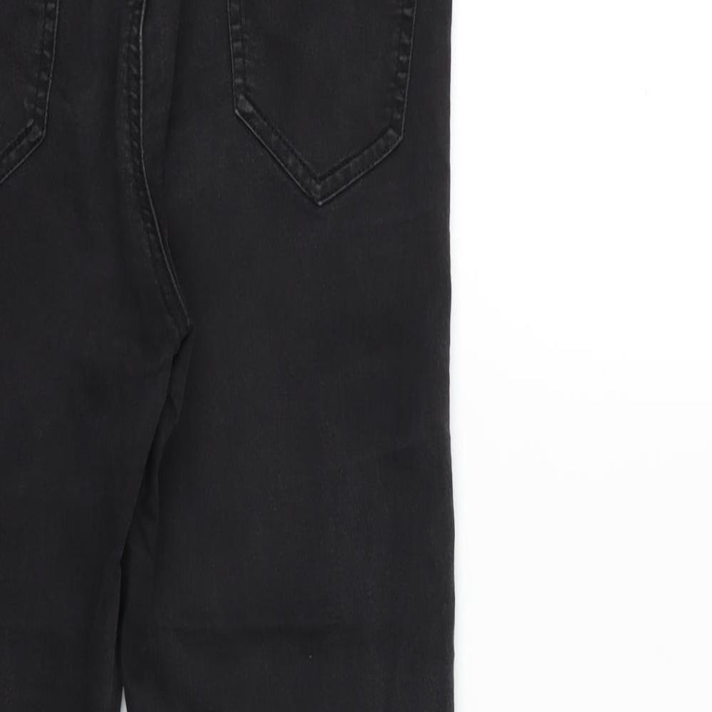 New Look Womens Black  Denim Jegging Jeans Size 10 L28 in