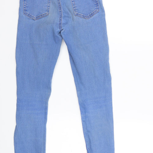 Denim & Co. Womens Blue  Denim Skinny Jeans Size 6 L26 in