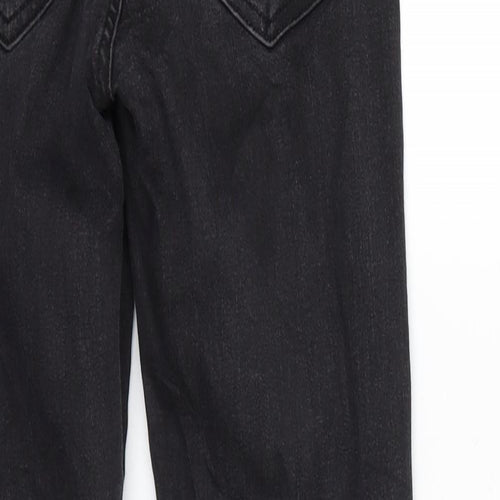 Never Denim Womens Black  Denim Skinny Jeans Size S L27 in