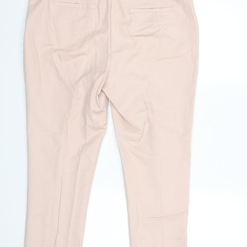 Nutmeg Womens Pink   Trousers  Size 14 L26 in