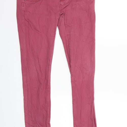 Sublevel Womens Red  Denim Skinny Jeans Size M L30 in