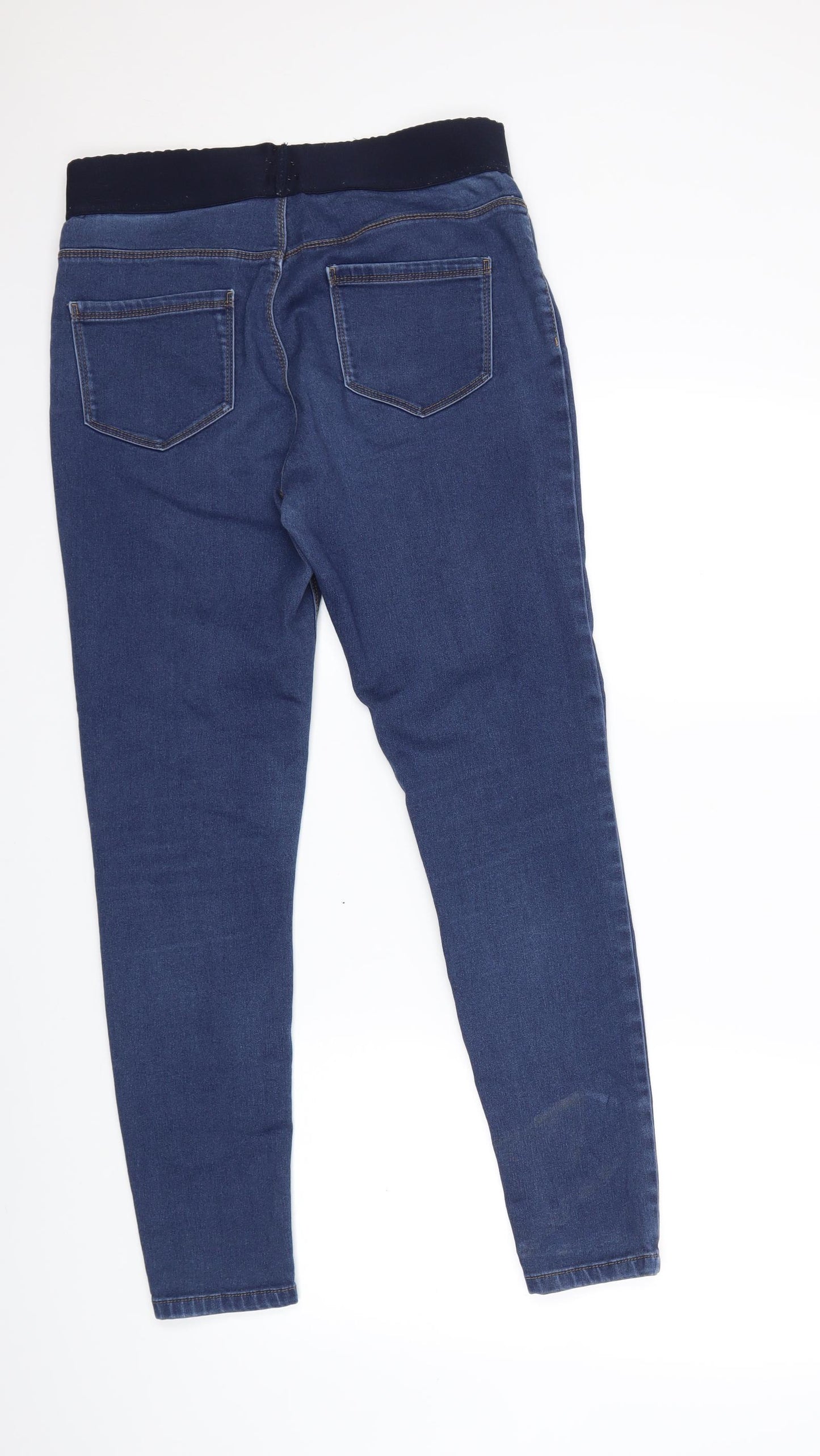 George Womens Blue  Denim Jegging Jeans Size 14 L29 in