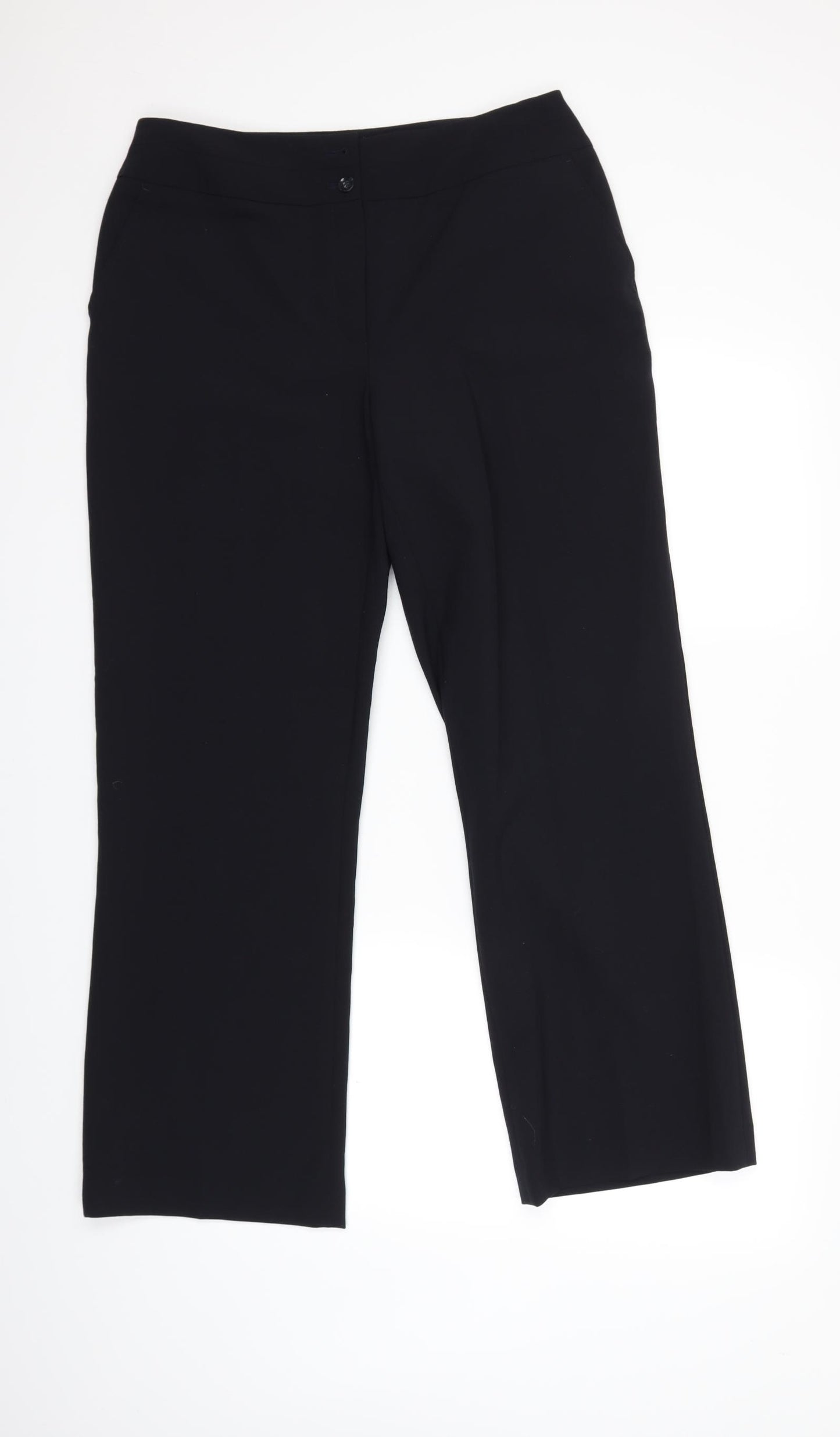 Preworn Womens Blue   Trousers  Size 12 L30 in