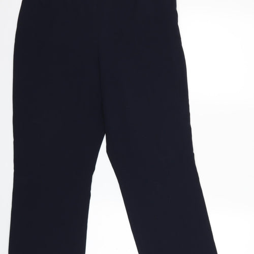 Marks and Spencer Womens Blue   Trousers  Size 12 L26 in