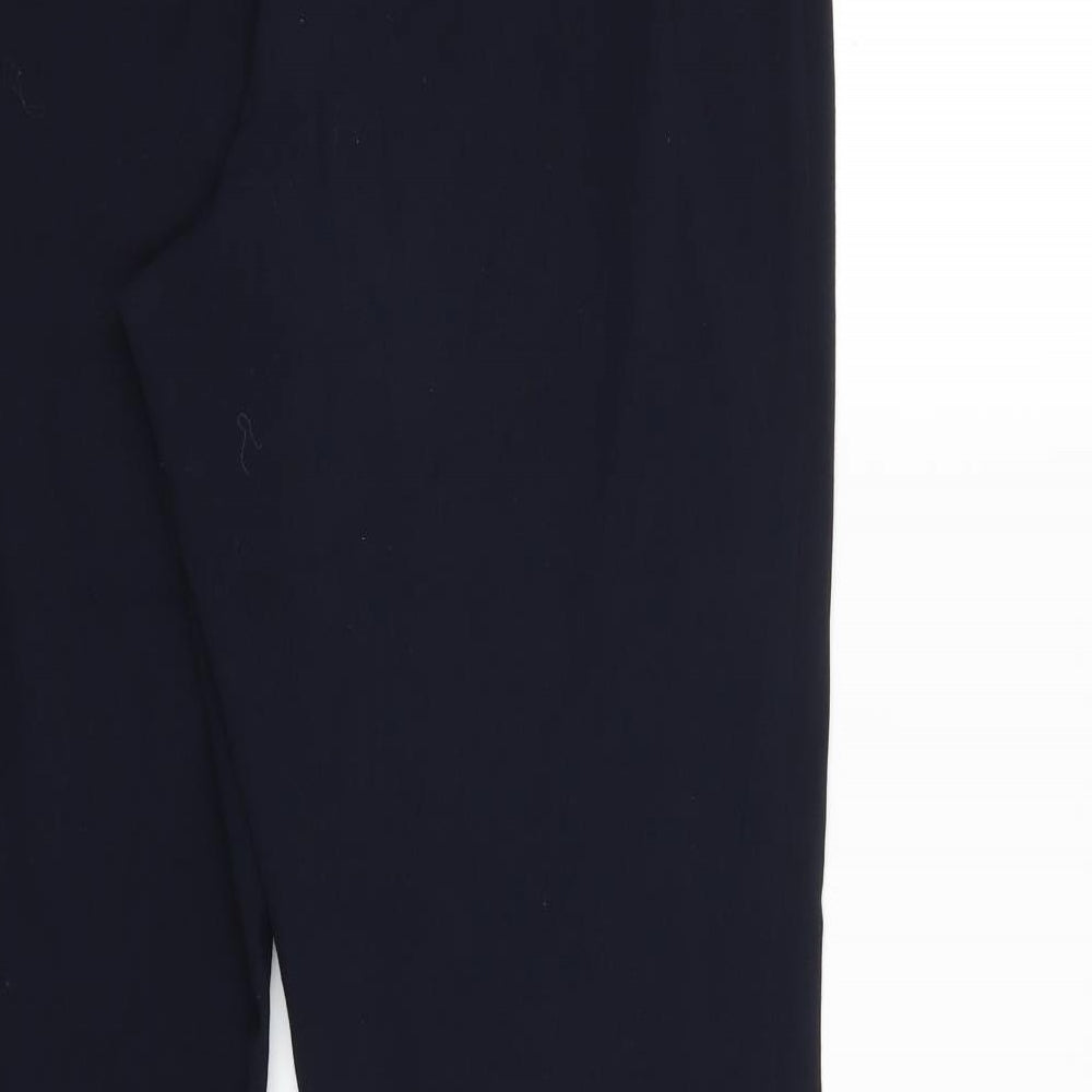 Marks and Spencer Womens Blue   Trousers  Size 12 L26 in