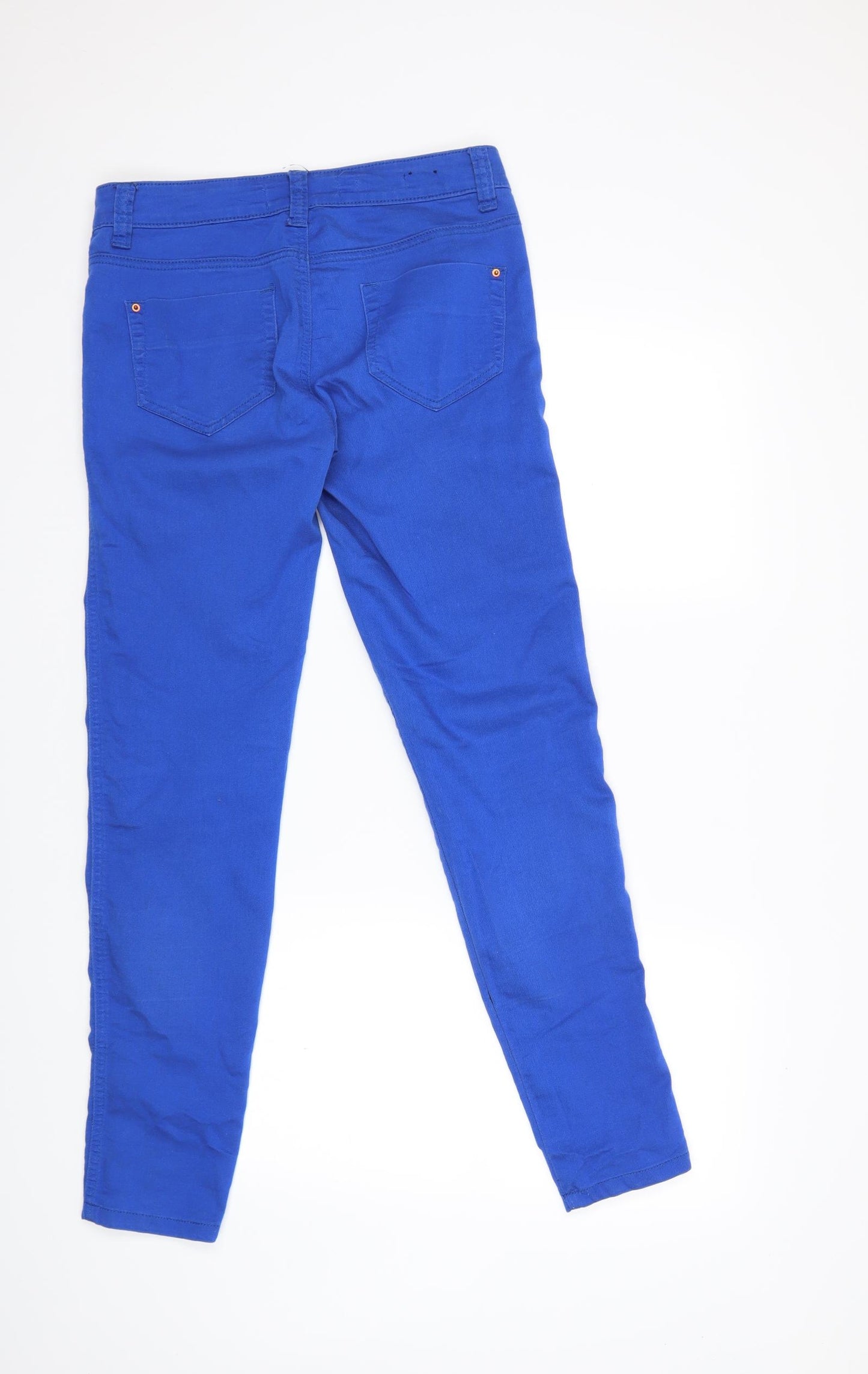 YesYes Womens Blue  Denim Skinny Jeans Size 10 L30 in