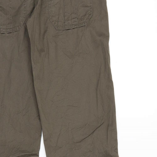 VILA Womens Brown   Cargo Trousers Size XS L32 in