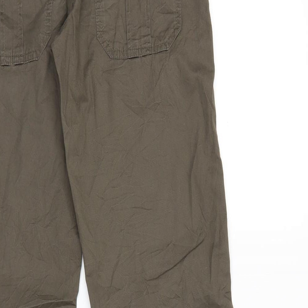 VILA Womens Brown   Cargo Trousers Size XS L32 in