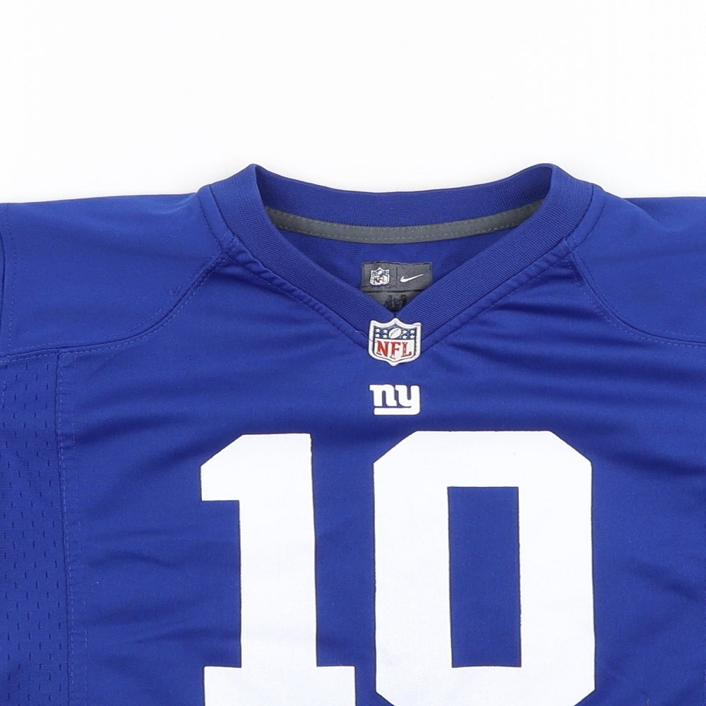 NFL Boys Blue   Basic T-Shirt Size 5-6 Years  - NFL Manning