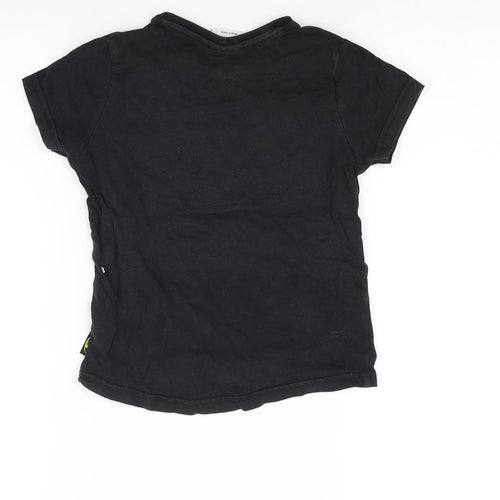 Batman Boys Black  Jacquard Basic T-Shirt Size 3 Years  - Batman