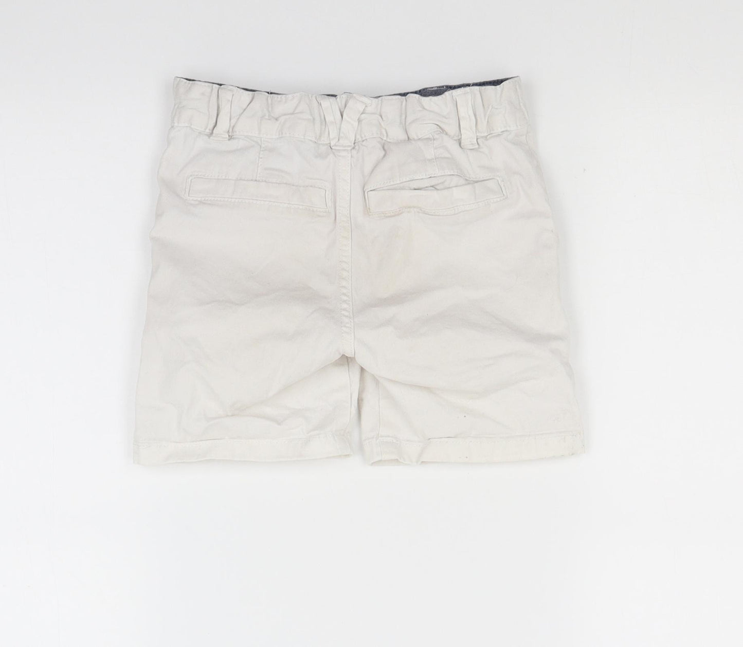 F&F Girls White   Cargo Shorts Size 5-6 Years
