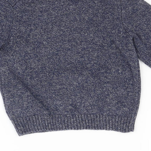 Zara Boys Blue  Knit Pullover Jumper Size 5 Years  - Boston Massachusetts