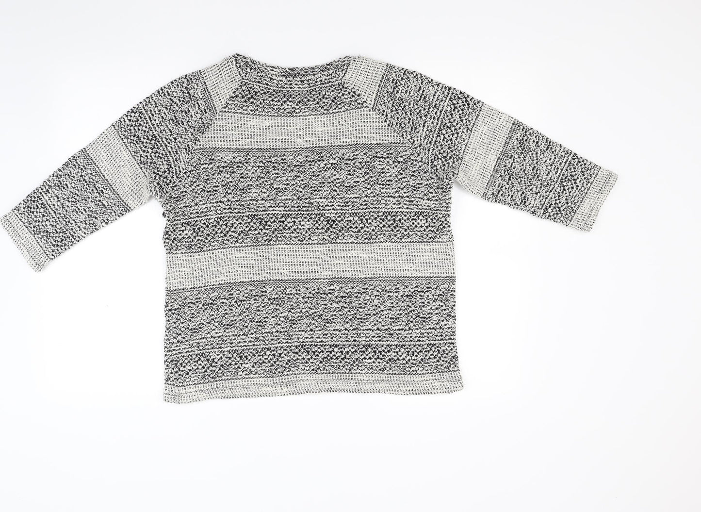TU Womens Grey  Knit Pullover Jumper Size 16