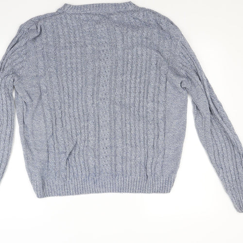 Ceader wood state Mens Blue  Knit Pullover Jumper Size M