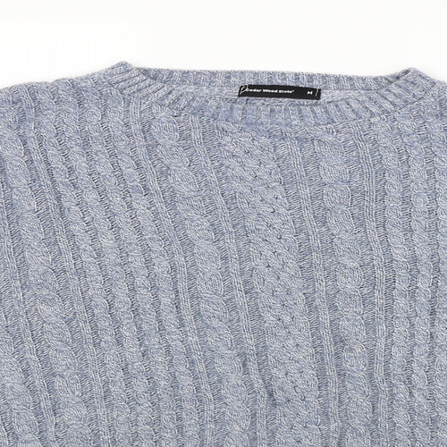Ceader wood state Mens Blue  Knit Pullover Jumper Size M