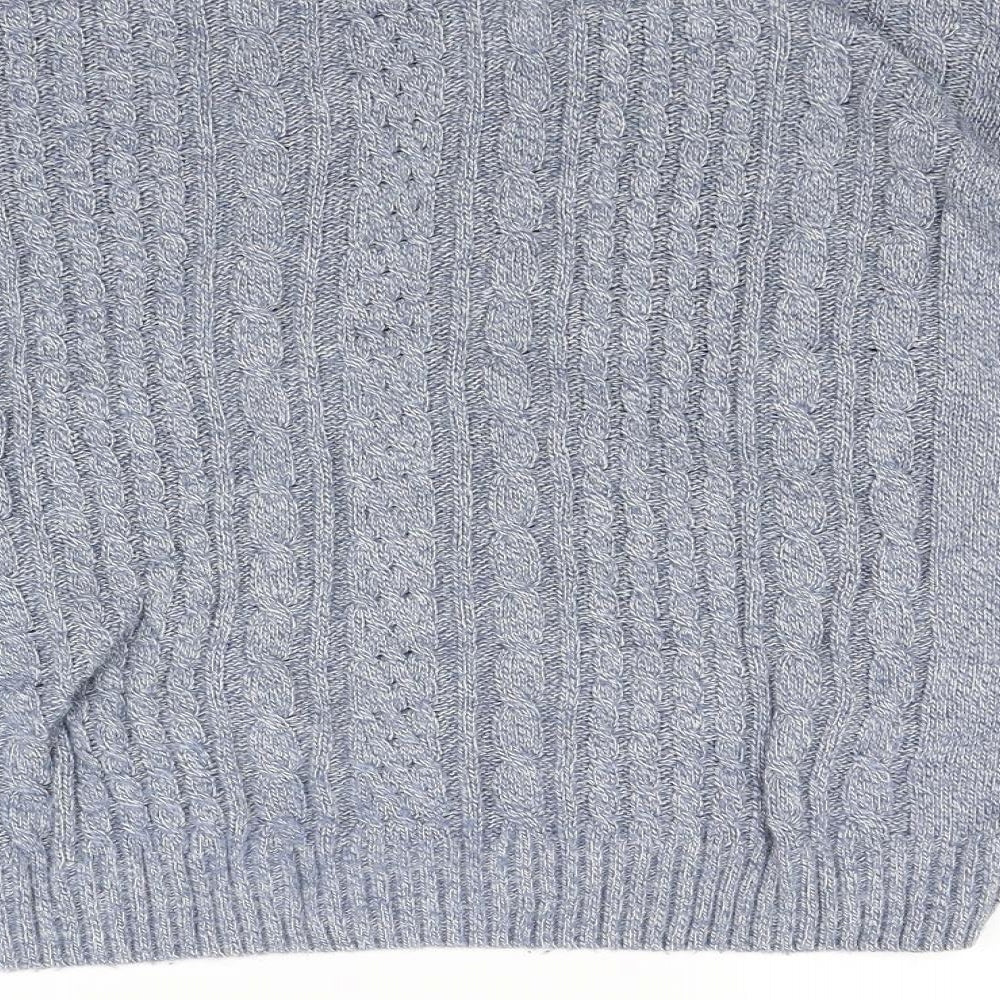 Ceader wood state Mens Blue  Knit Pullover Jumper Size M
