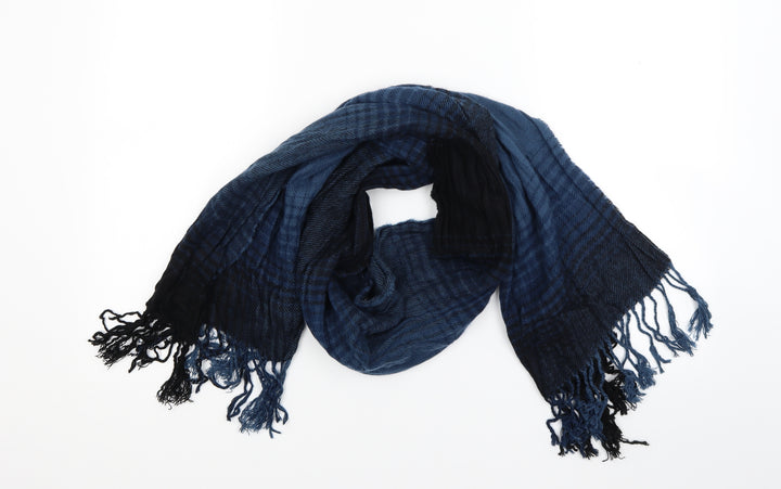 Preworn Unisex Blue Camouflage Scarf