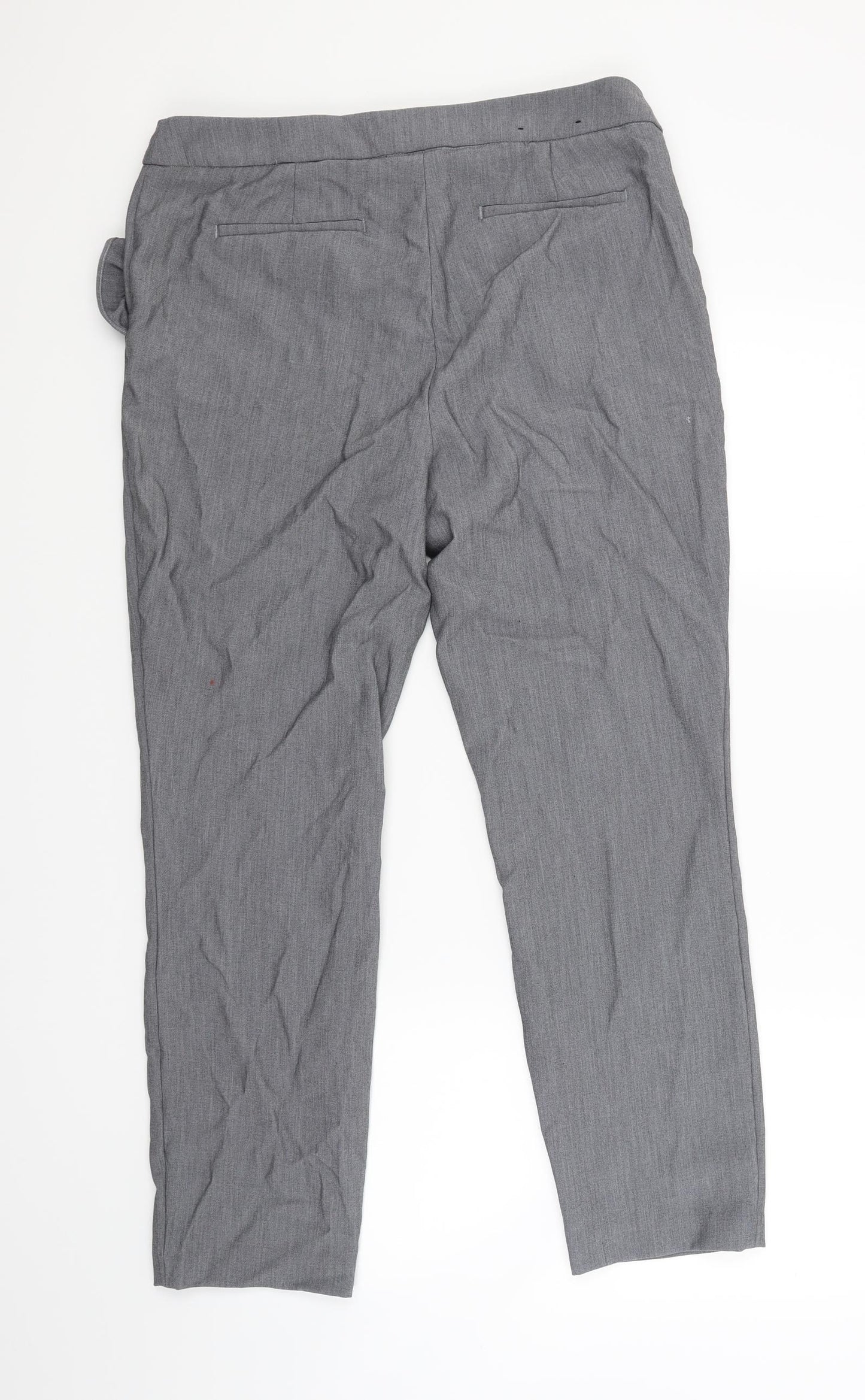 Hilary Radley Womens Grey   Trousers  Size 10 L27 in