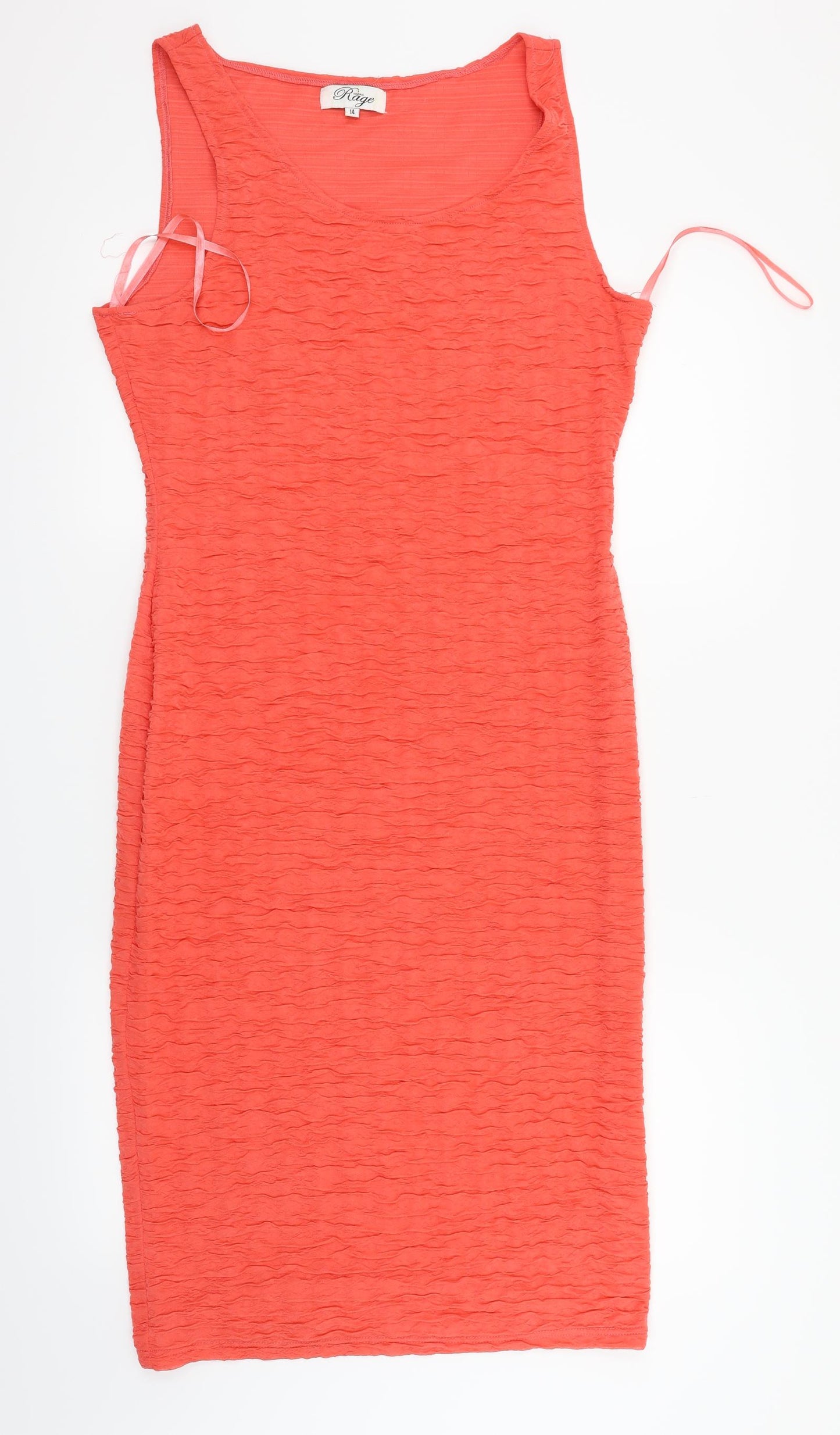 Madam Rage Womens Pink   Bodycon  Size 14