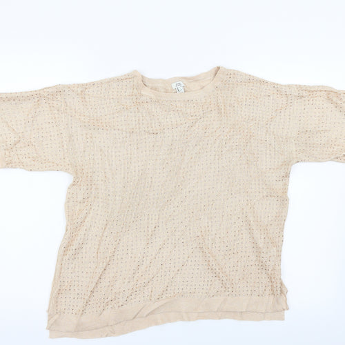 River Island Womens Pink   Pullover Jumper Size 14