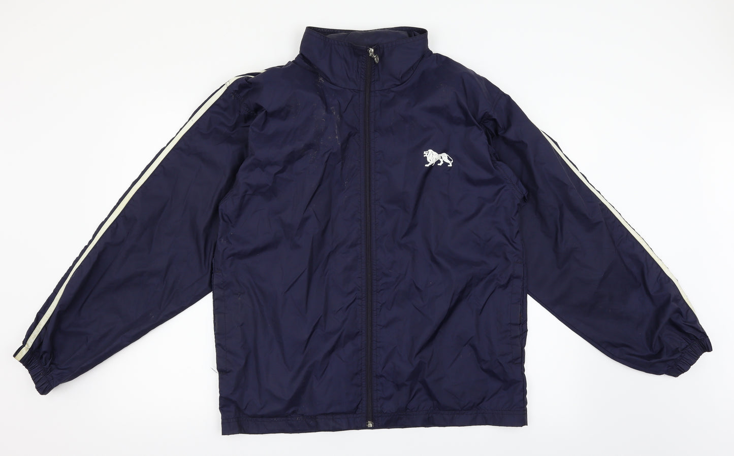 Lonsdale Mens Blue   Rain Coat Coat Size S