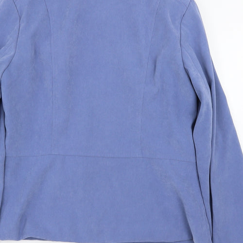EWM Womens Blue   Bomber Jacket Jacket Size 12